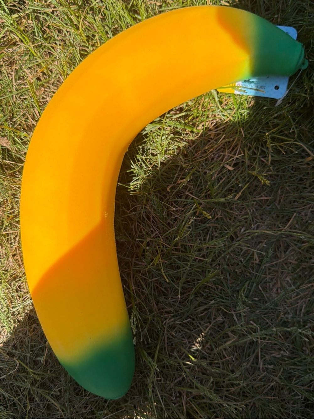 Kids Banana Plush Toy - Yellow and Green